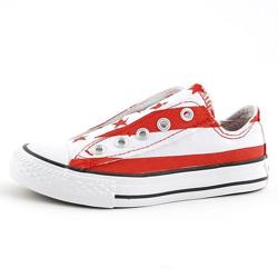Converse All Star slip r�d/hvid str. 27-35